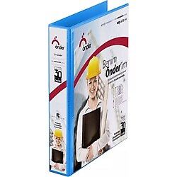 FİRMA KLASÖRÜ MEKANİZMALI 5 CM 4 DELİKLİ İÇ CEPLİ LACİVERT RENK ÖNDER-20156