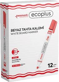 PENMARK--HS1100 03 ECOPLUS BEYAZ TAHTA KALEMI KIRMIZI