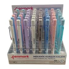 VERSATİL KALEM SHEAKER 07 MM 6 RENK 48 Lİ STAND PENMARK HS-2620-48-07