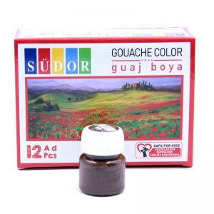GUAJ BOYA 15 ML KAHVERENGİ SÜDOR-SD500
