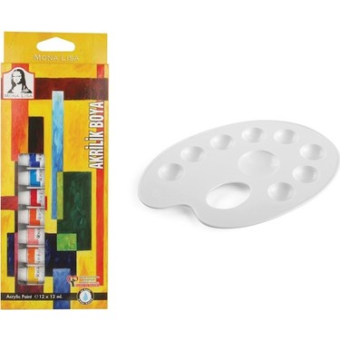 MONALİSA AKRİLİK BOYA 12 ML 12 Lİ - SD125 SÜDOR