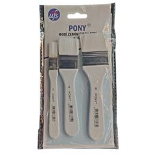 PONY ZEMİN FIRÇA SETİ NO 2-4-6 SAMUR-0028