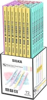 TRİSHİNY PASTEL KURŞUNKALEM 72 Lİ PK SİLKA-ART38