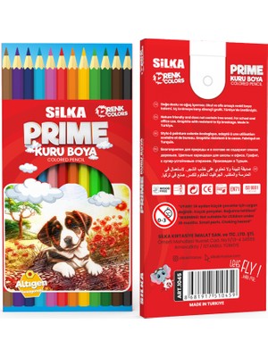 HEX PRİME KURUBOYA 12 RENK SİLKA-ART1048