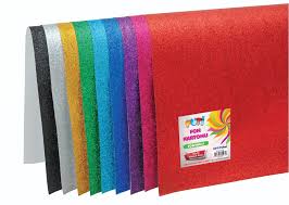 PUTİ SİMLİ FON KARTONU KARIŞIK RENK 50X70 CM 10 LU PK VİVA-2434