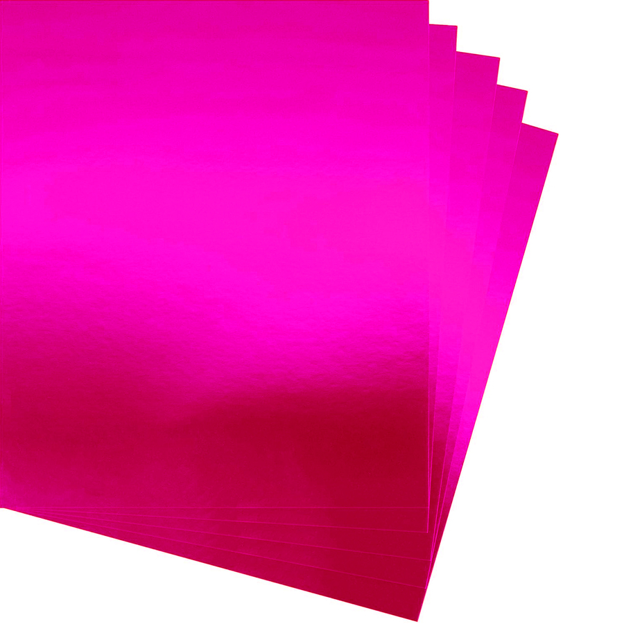 PUTİ METALİK FON KARTONU PEMBE 50X70 CM 25 Lİ PK VİVA-5527