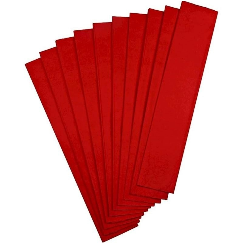 PUTİ KRAPON KAĞIDI KIRMIZI 50X200 CM VİVA-5404