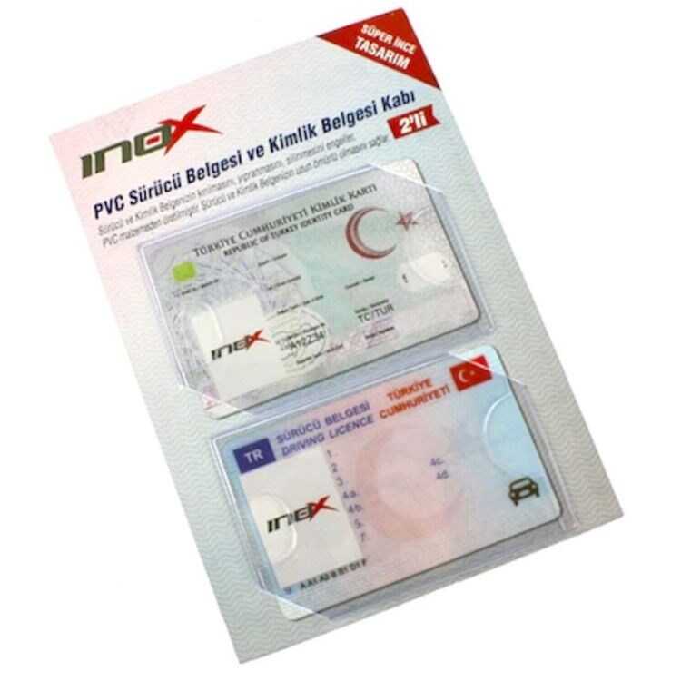 INOX PVC SÜRÜCÜ VE KİMLİK BELGESİ KABI VİVA-04372