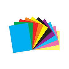 RENKLİ MUKAVVA 35X50 CM 6 RENK 36 Lİ PK MCOLOR-